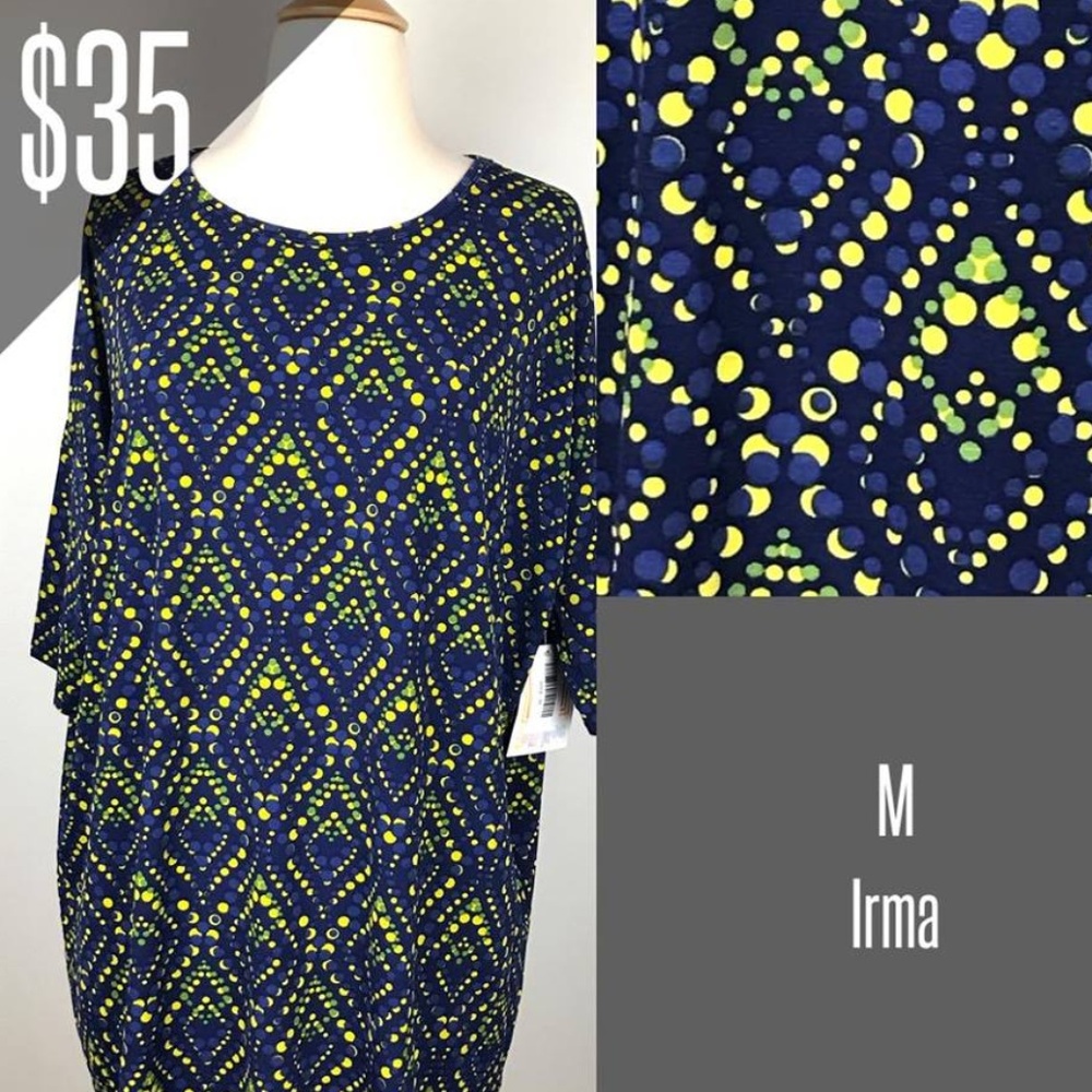 NEW LuLaRoe Irma Tunic M Slinky